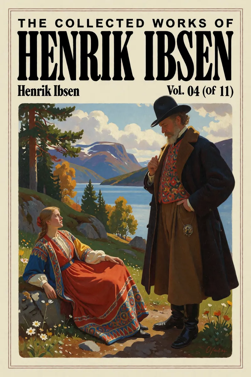 Cover of The collected works of Henrik Ibsen, Vol. 04 (of 11) by Henrik Ibsen