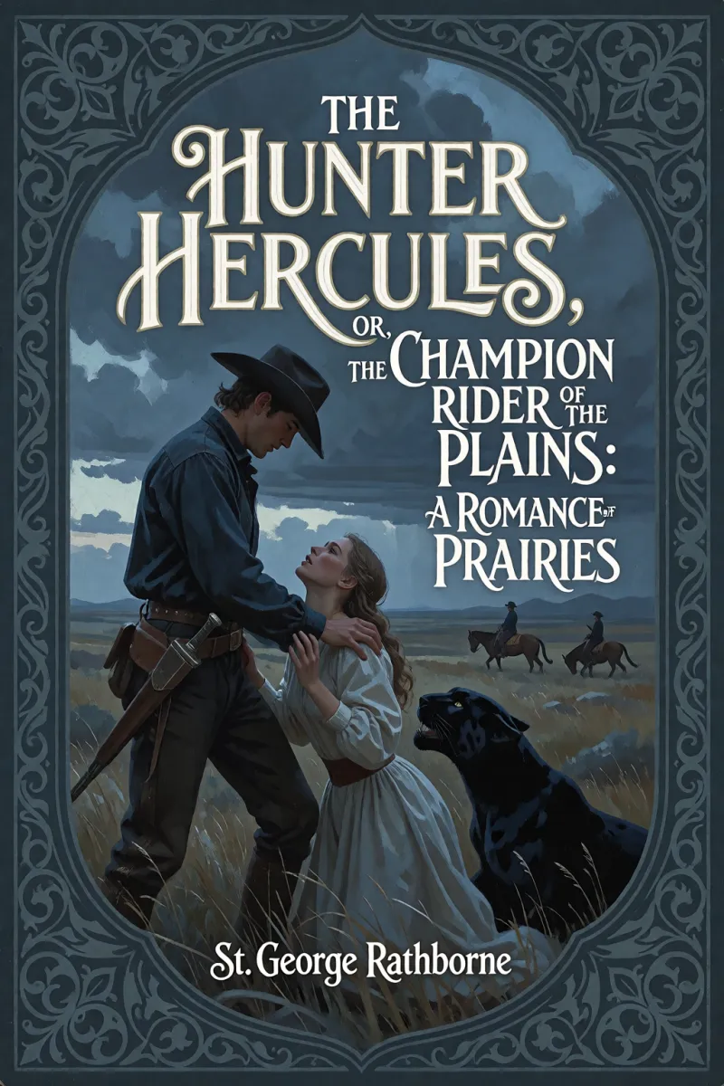 Cover of The Hunter Hercules, or, The Champion Rider of the Plains: A Romance of the Prairies by St. George Rathborne
