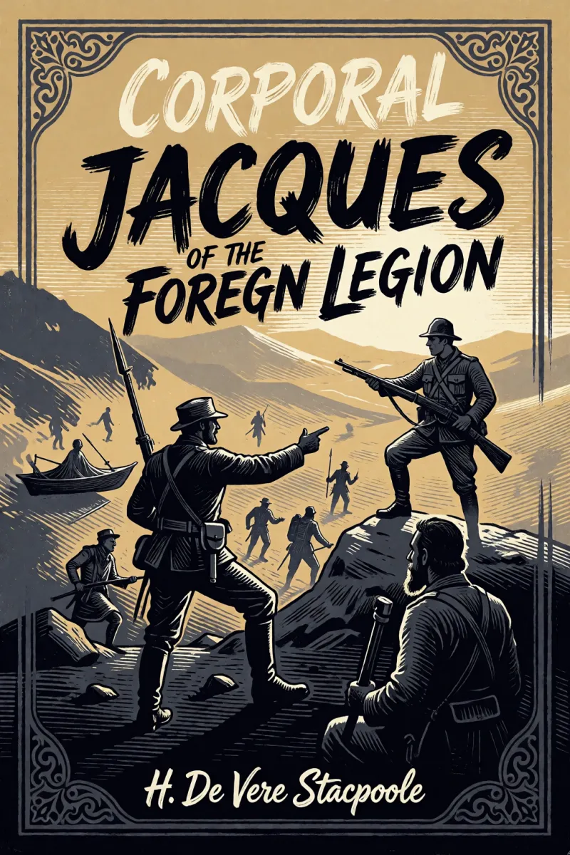 Cover of Corporal Jacques of the Foreign Legion by H. De Vere Stacpoole