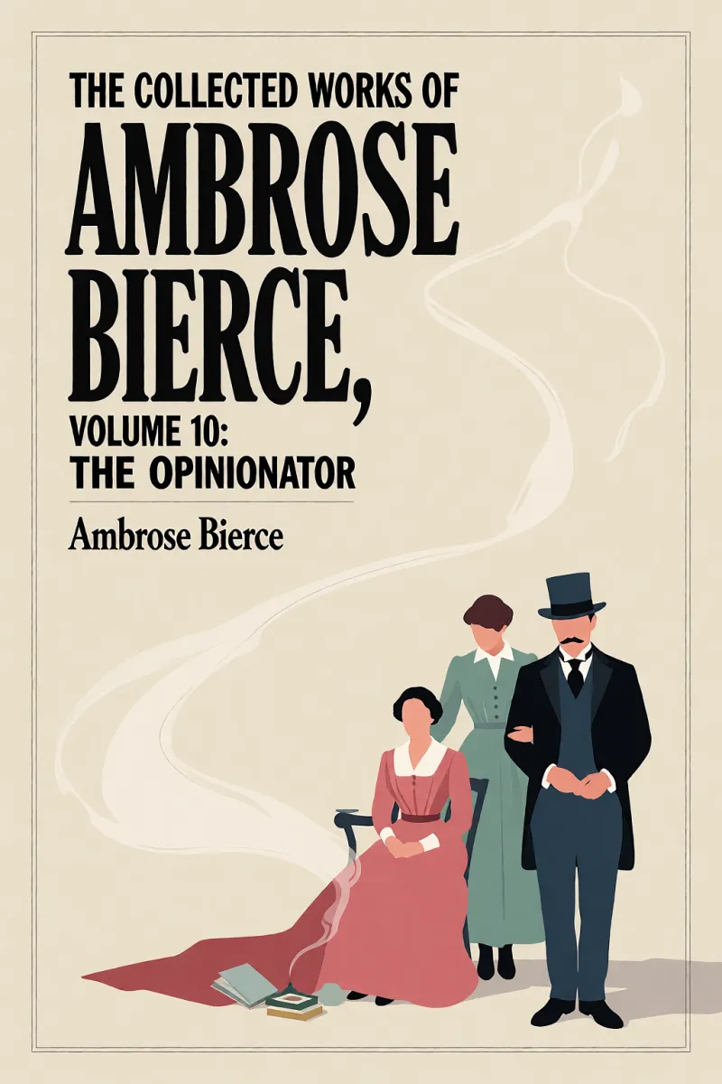 Cover of The Collected Works of Ambrose Bierce, Volume 10: The Opinionator by Ambrose Bierce