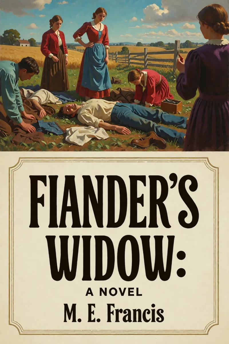 Cover of Fiander's Widow: A Novel by M. E. Francis