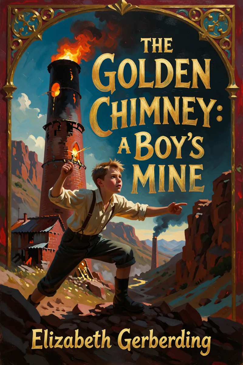 Cover of The Golden Chimney: A Boy's Mine by Elizabeth Gerberding