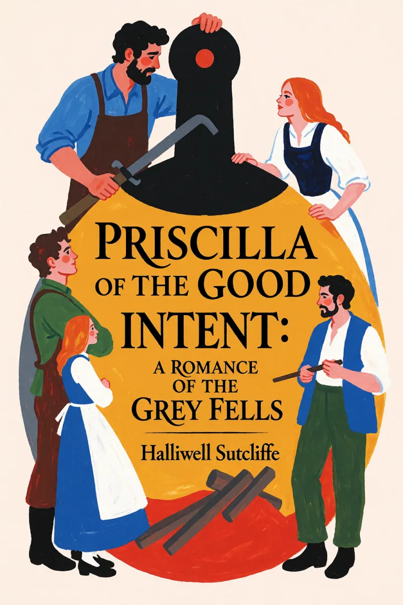Cover of Priscilla of the Good Intent: A Romance of the Grey Fells by Halliwell Sutcliffe