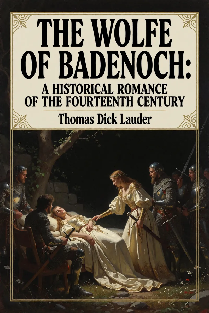 Cover of The Wolfe of Badenoch: A Historical Romance of the Fourteenth Century by Thomas Dick Lauder