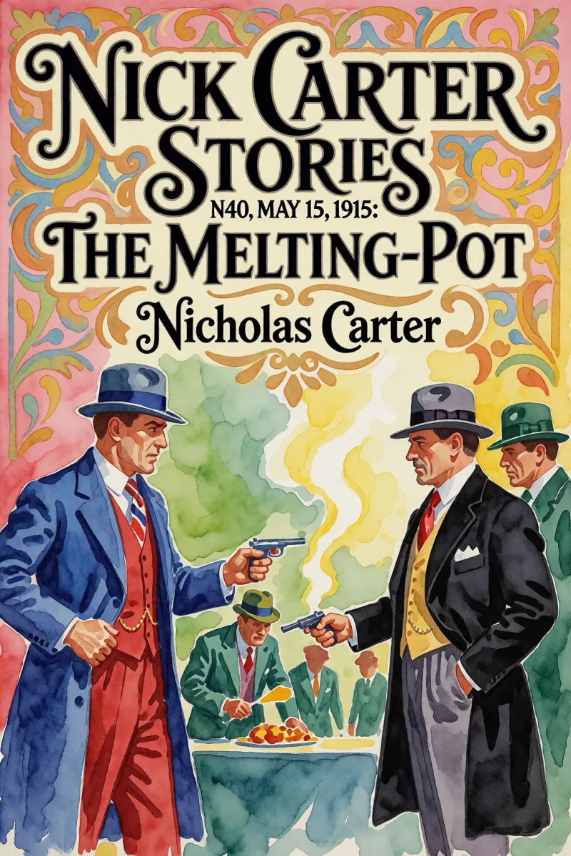 Cover of Nick Carter Stories No. 140, May 15, 1915: The Melting-Pot by Nicholas Carter