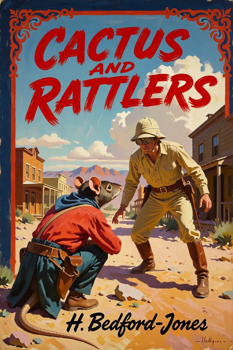 Cover of Cactus and Rattlers by H. Bedford-Jones