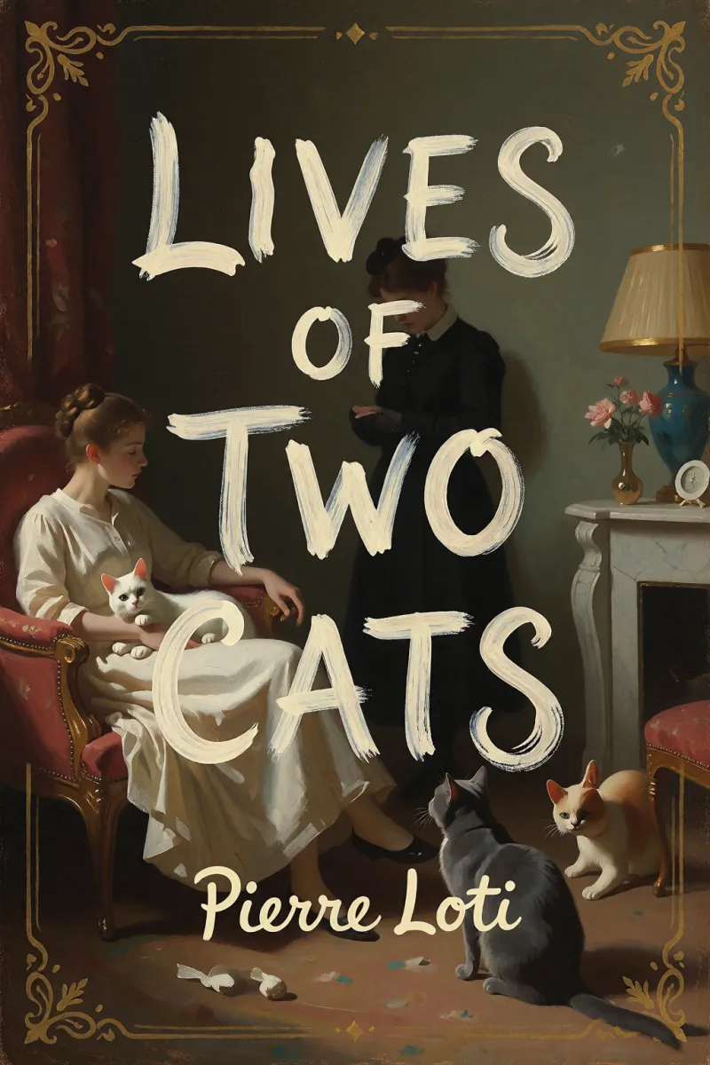 Cover of Lives of Two Cats by Pierre Loti