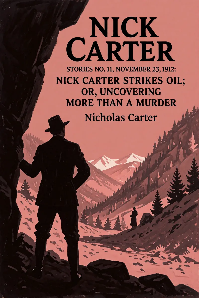 Cover of Nick Carter Stories No. 11, November 23, 1912: Nick Carter Strikes Oil; or, Uncovering More Than a Murder by Nicholas Carter