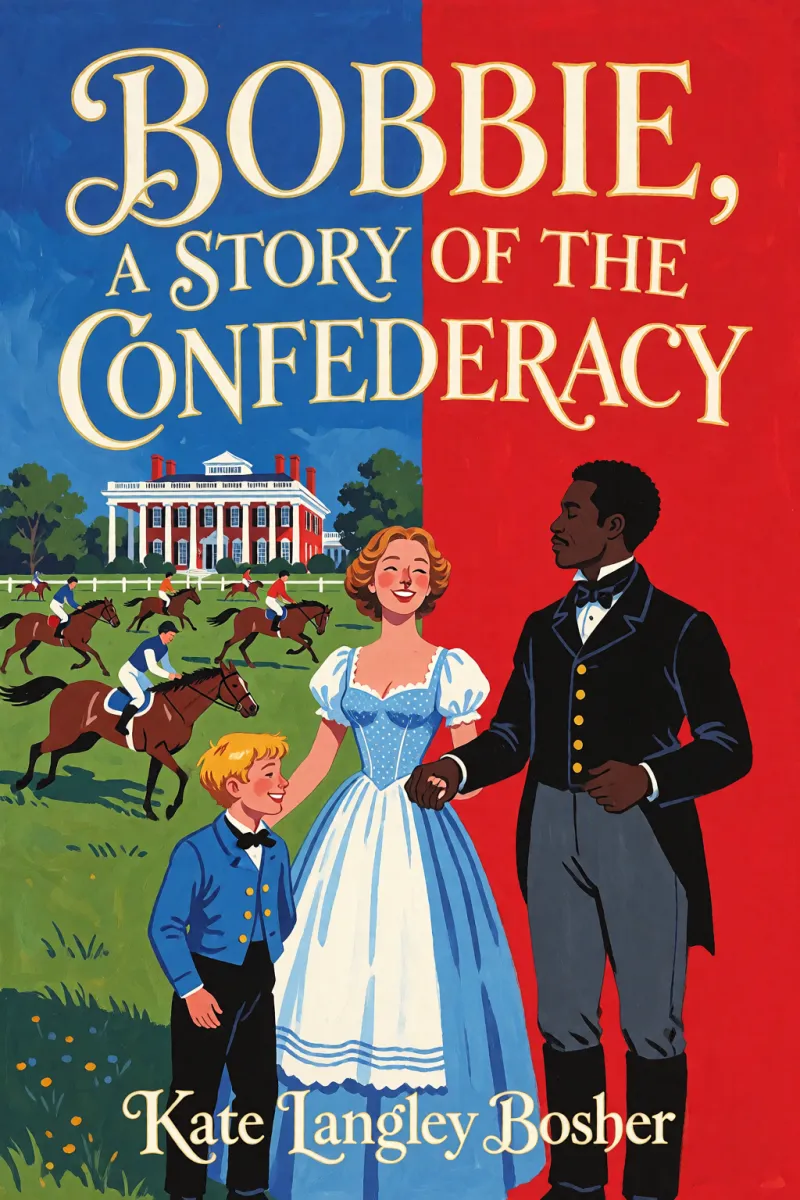 Cover of "Bobbie", a Story of the Confederacy by Kate Langley Bosher
