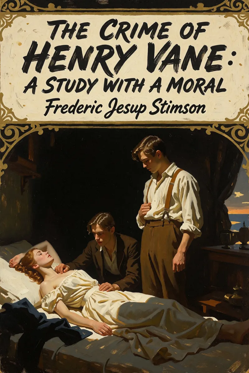 Cover of The Crime of Henry Vane: A Study with a Moral by Frederic Jesup Stimson