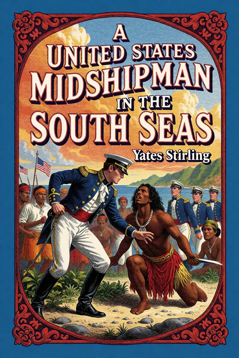 Cover of A United States Midshipman in the South Seas by Yates Stirling
