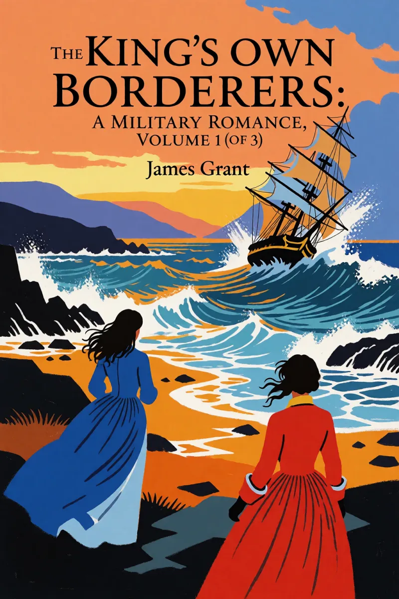 Cover of The King's Own Borderers: A Military Romance, Volume 1 (of 3) by James Grant