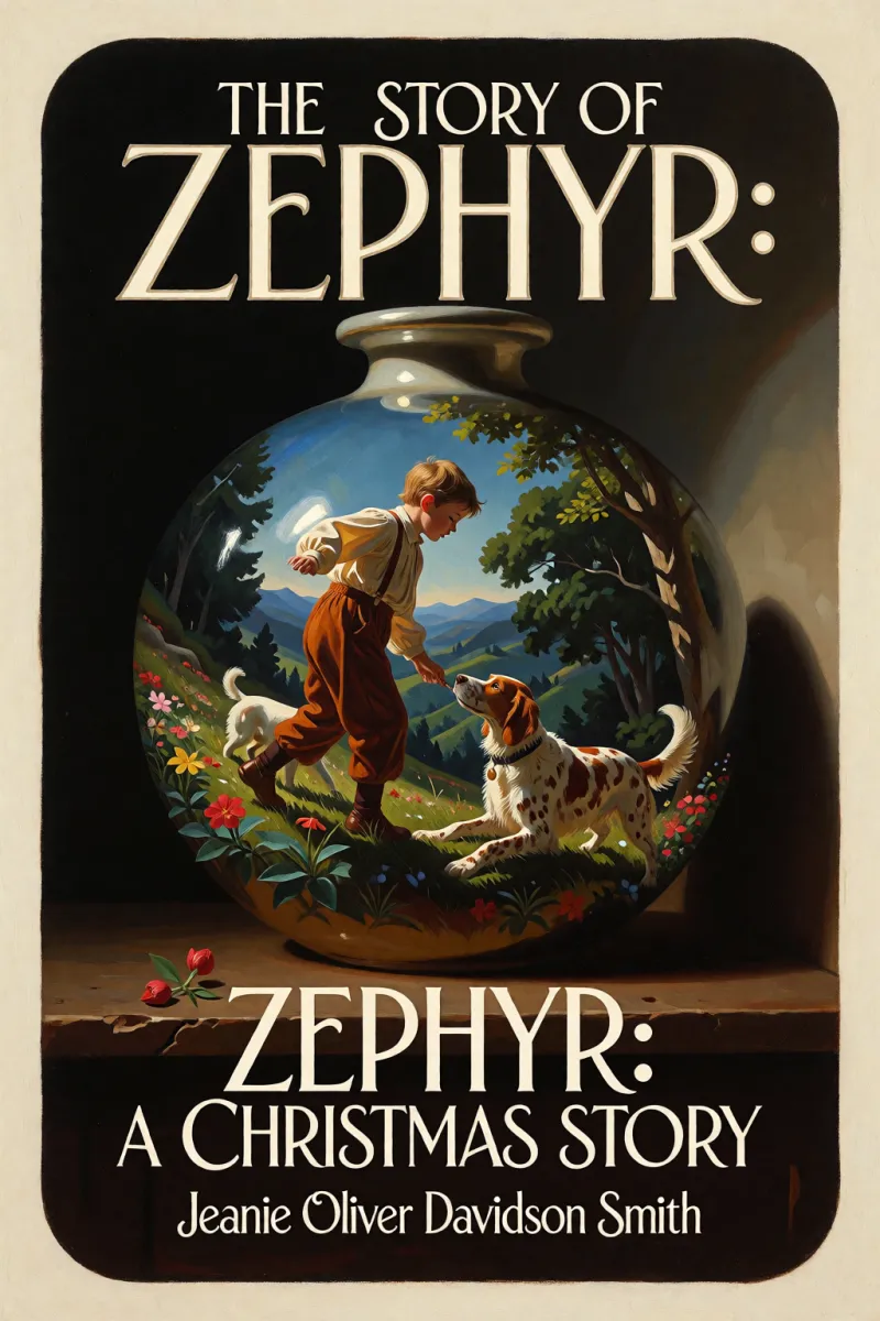 Cover of The Story of Zephyr: A Christmas Story by Jeanie Oliver Davidson Smith