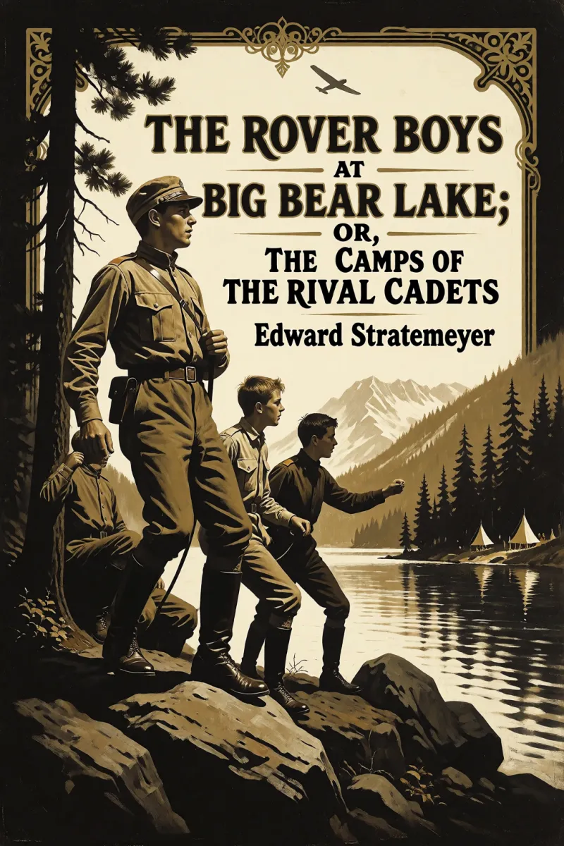 Cover of The Rover Boys at Big Bear Lake; or, The Camps of the Rival Cadets by Edward Stratemeyer