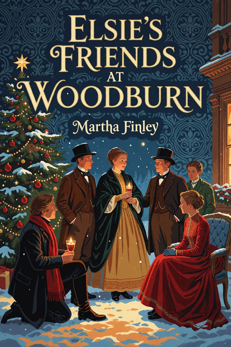 Cover of Elsie's Friends at Woodburn by Martha Finley