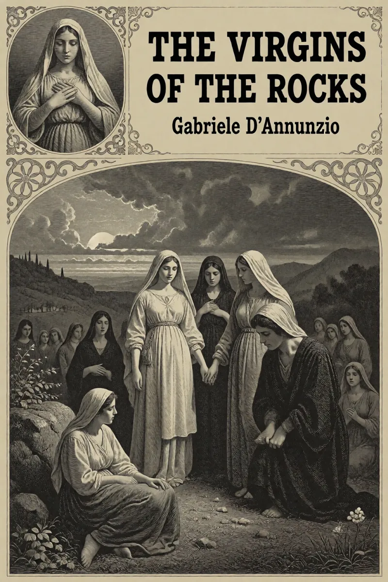 Cover of The Virgins of the Rocks by Gabriele D'Annunzio