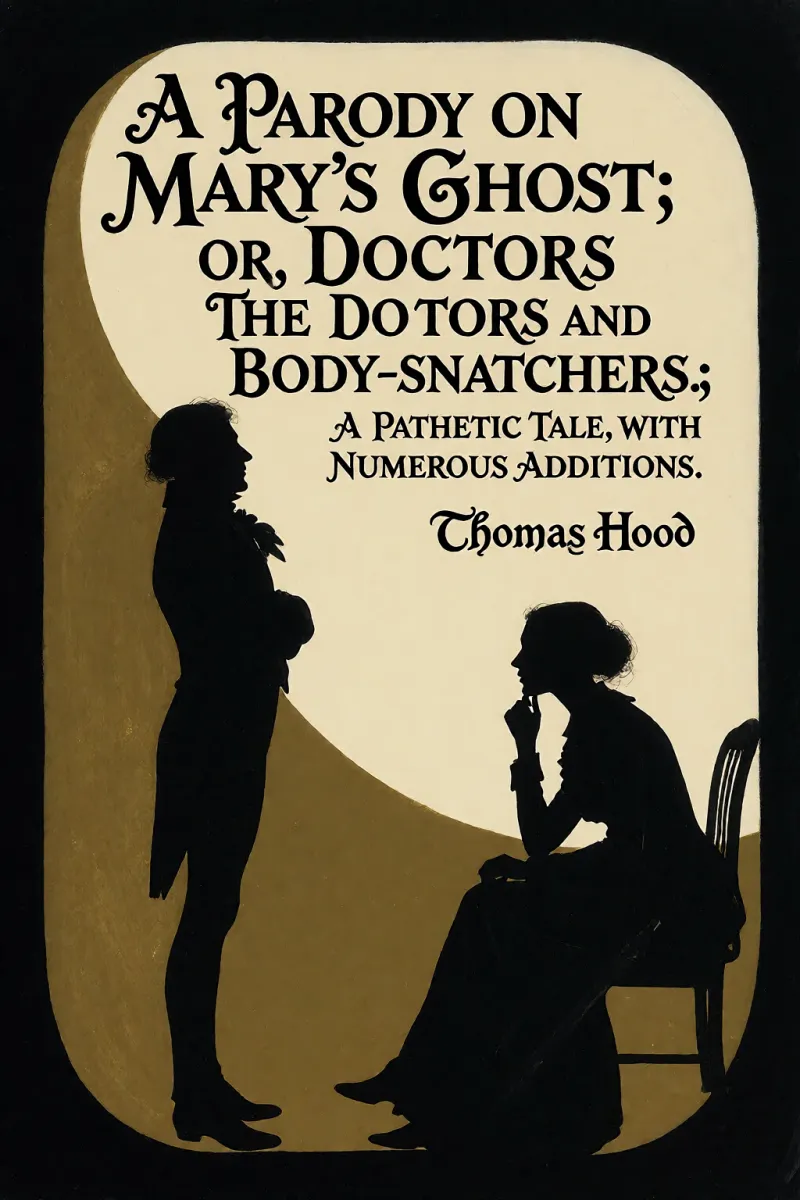 Cover of A Parody on "Mary's Ghost;" or, The Doctors and Body-snatchers.: A Pathetic Tale, With Numerous Additions. by Thomas Hood