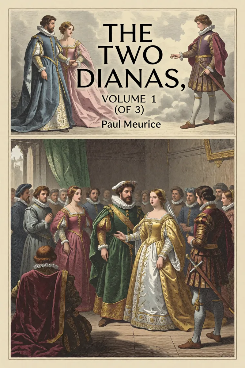 Cover of The Two Dianas, Volume 1 (of 3) by Paul Meurice