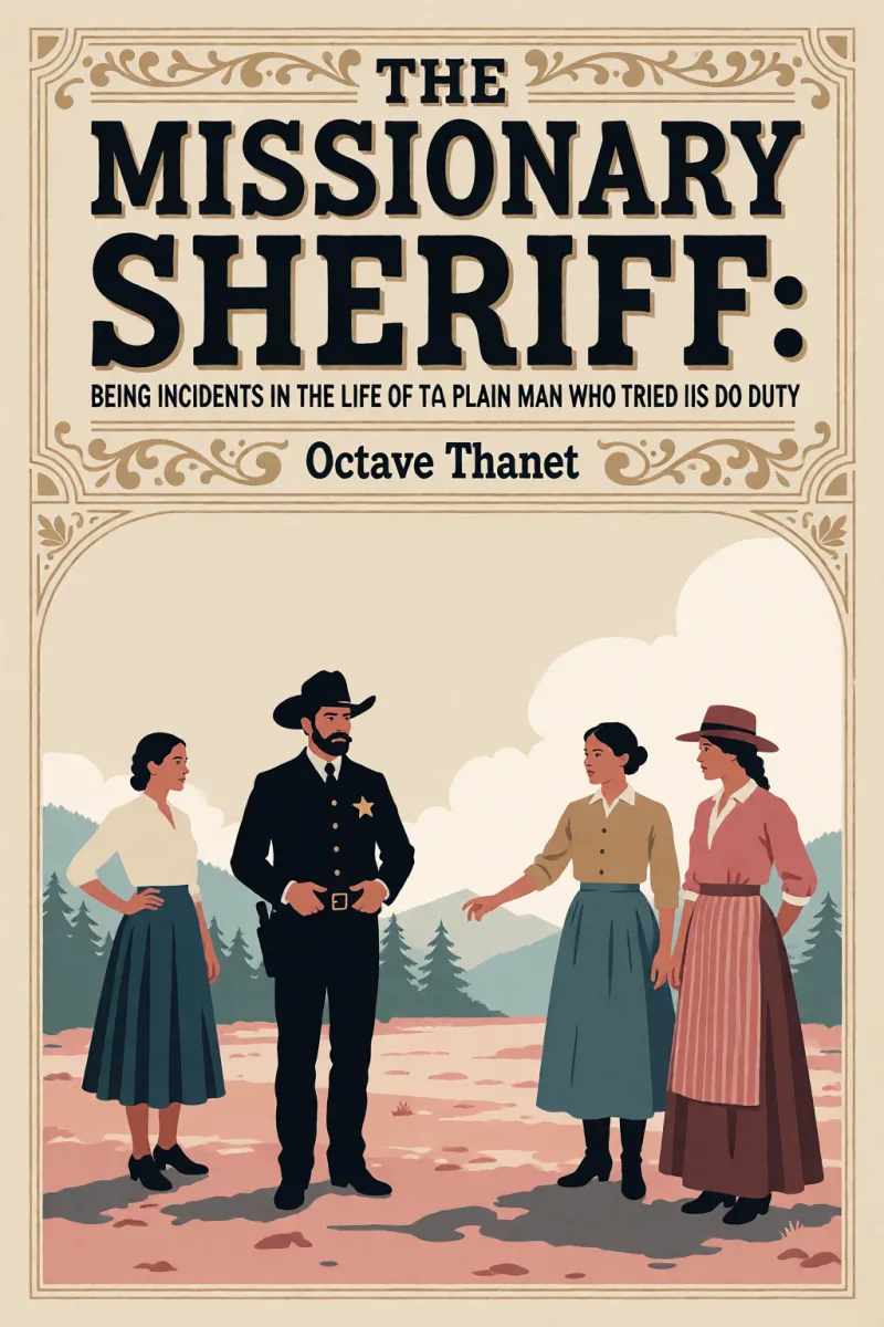 Cover of The Missionary Sheriff: Being incidents in the life of a plain man who tried to do his duty by Octave Thanet