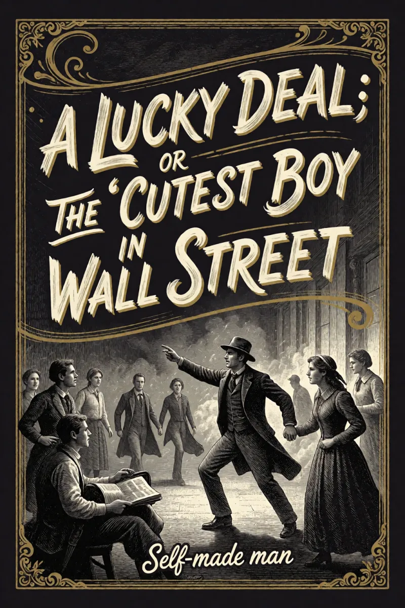 Cover of A Lucky Deal; or The 'Cutest Boy in Wall Street by Self-made man