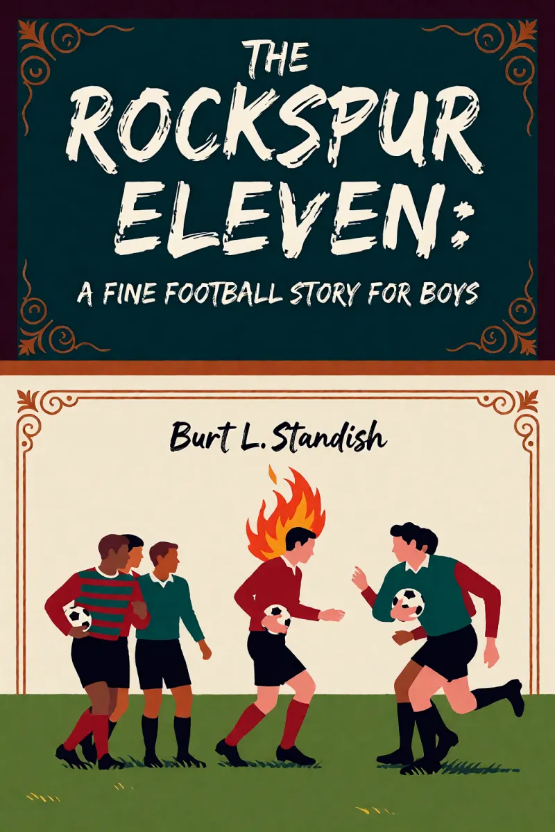 Cover of The Rockspur Eleven: A Fine Football Story for Boys by Burt L. Standish