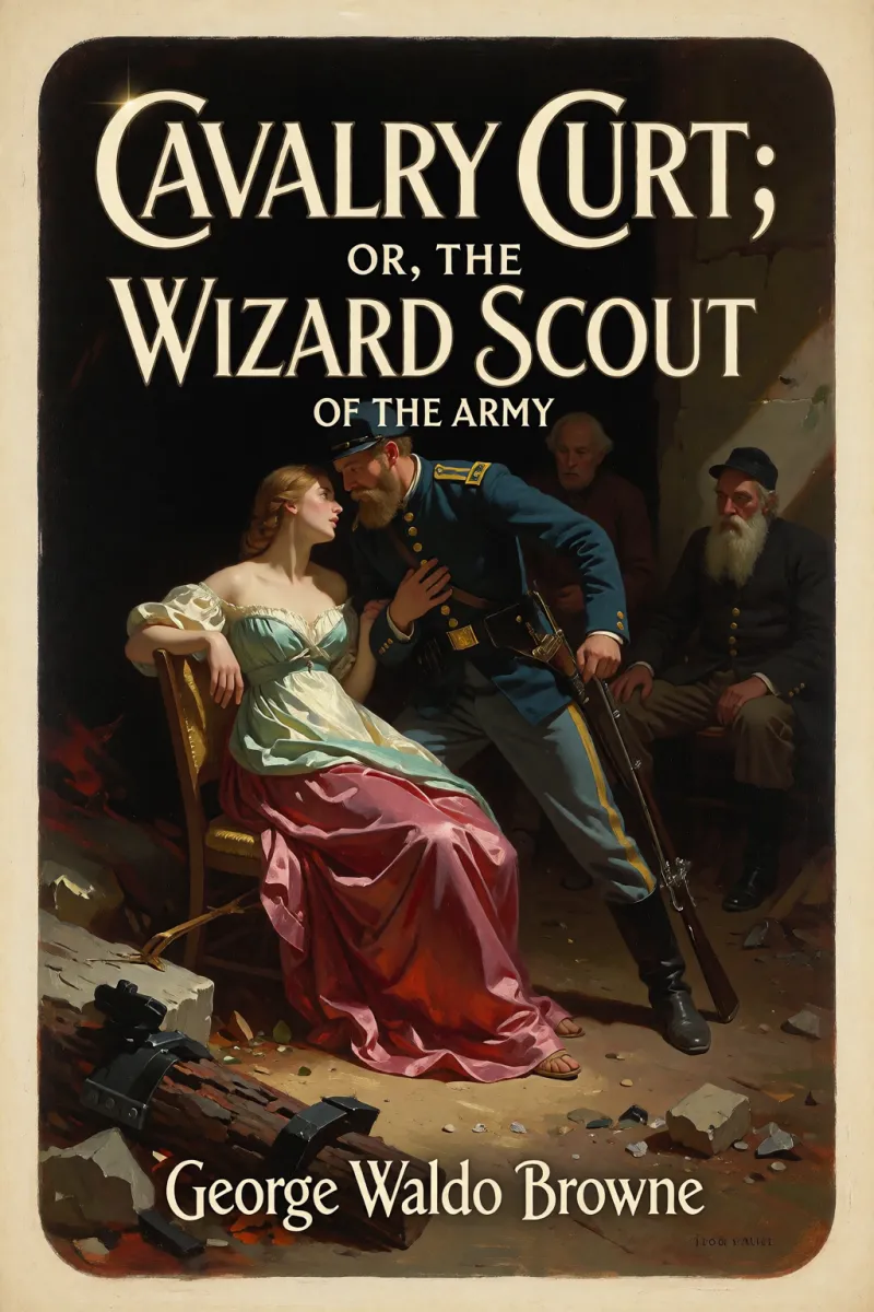 Cover of Cavalry Curt; Or, The Wizard Scout of the Army by George Waldo Browne
