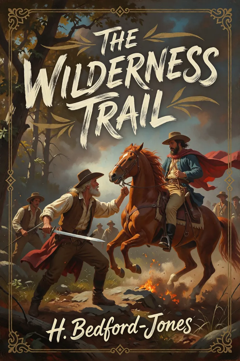 Cover of The Wilderness Trail by H. Bedford-Jones