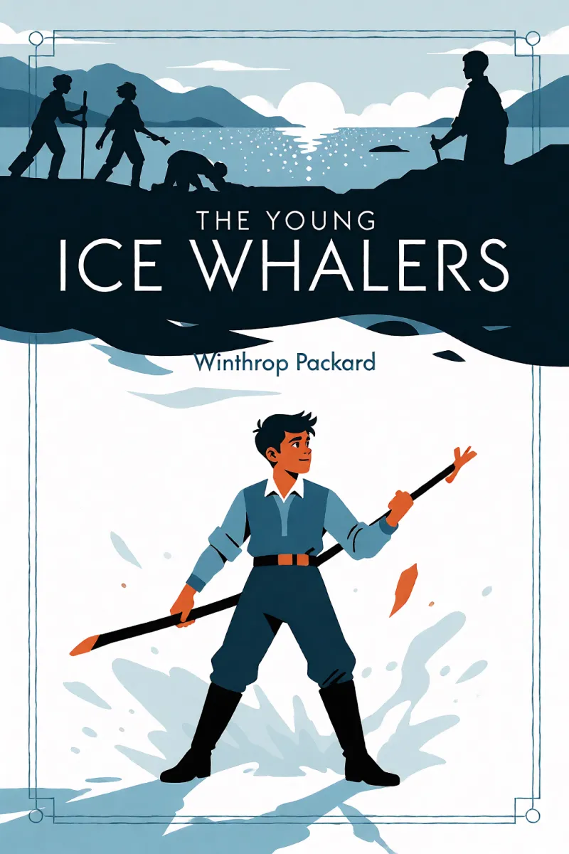 Cover of The Young Ice Whalers by Winthrop Packard