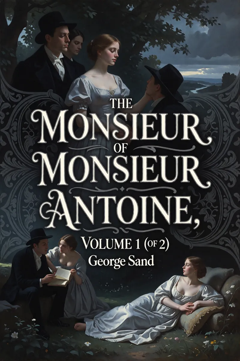 Cover of The Sin of Monsieur Antoine, Volume 1 (of 2) by George Sand