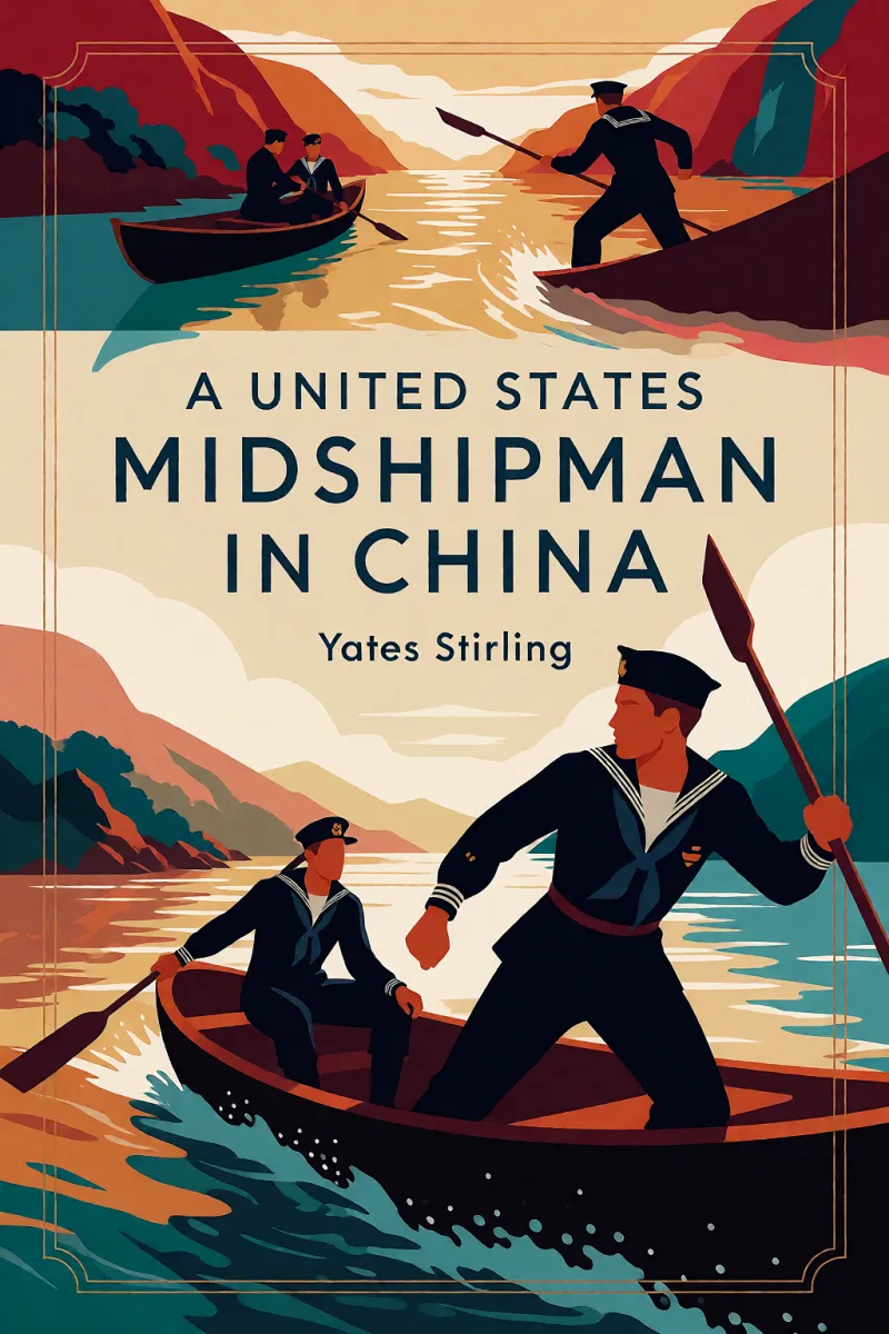 Cover of A United States Midshipman in China by Yates Stirling