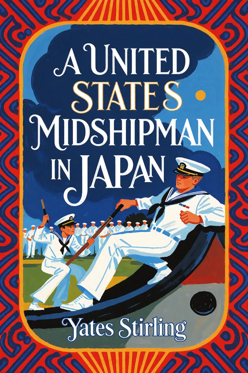 Cover of A United States Midshipman in Japan by Yates Stirling