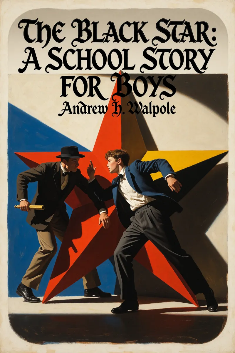 Cover of The Black Star: A School Story for Boys by Andrew H. Walpole