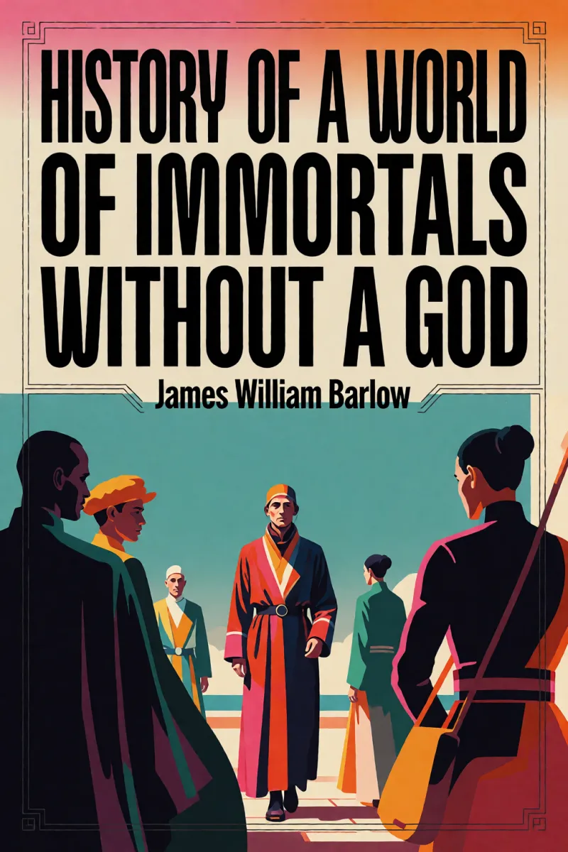 Cover of History of a World of Immortals without a God by James William Barlow