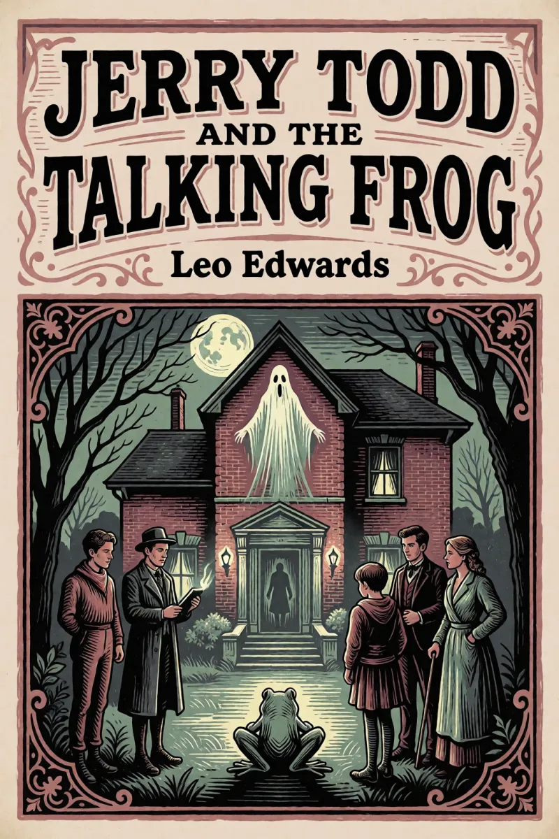 Cover of Jerry Todd and the Talking Frog by Leo Edwards