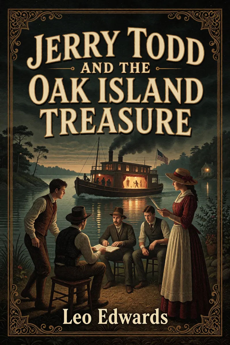 Cover of Jerry Todd and the Oak Island Treasure by Leo Edwards