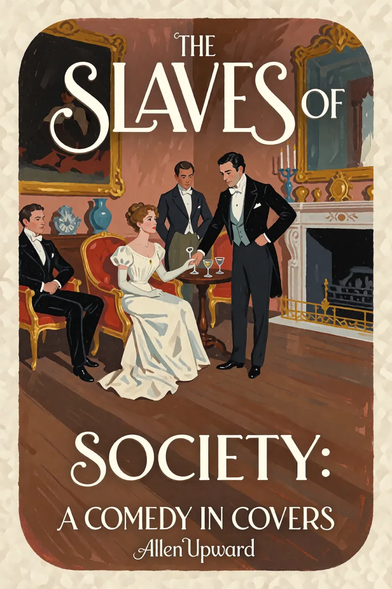 Cover of The Slaves of Society: A Comedy in Covers by Allen Upward