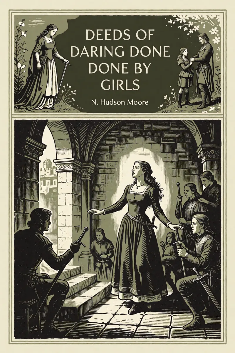 Cover of Deeds of Daring Done by Girls by N. Hudson Moore