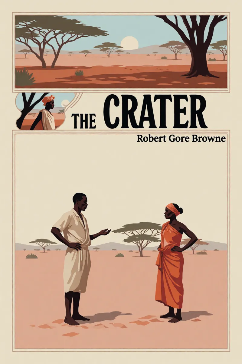 Cover of The Crater by Robert Gore Browne