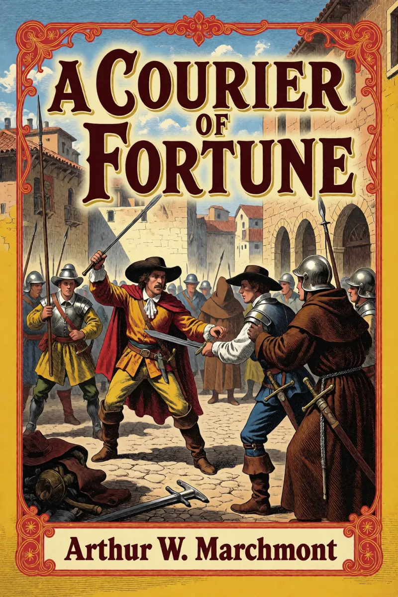 Cover of A Courier of Fortune by Arthur W. Marchmont