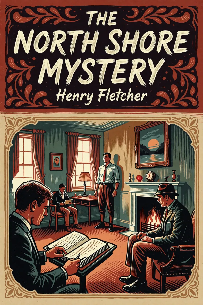 Cover of The North Shore Mystery by Henry Fletcher