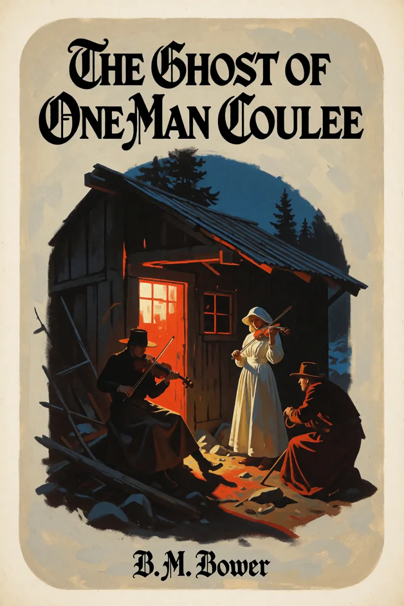 Cover of The Ghost of One Man Coulee by B. M. Bower