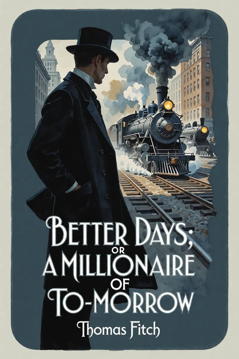 Cover of Better days; or, A Millionaire of To-morrow by Thomas Fitch