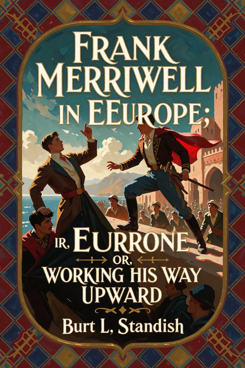 Cover of Frank Merriwell in Europe; or, Working His Way Upward by Burt L. Standish