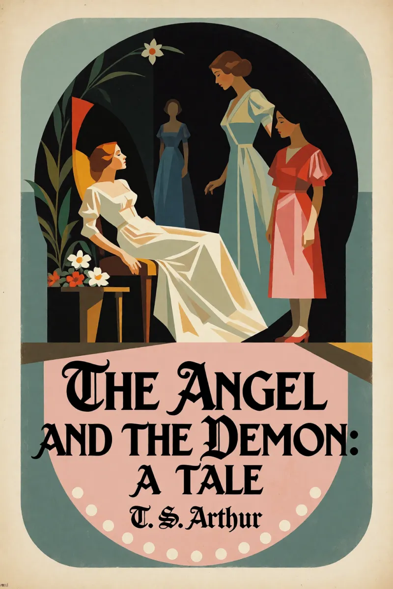 Cover of The Angel and the Demon: A Tale by T. S. Arthur