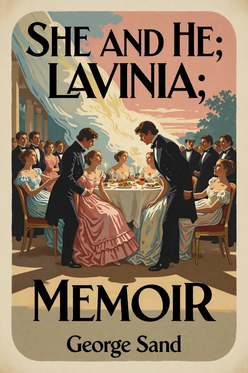 Cover of She and he; Lavinia; Memoir by George Sand