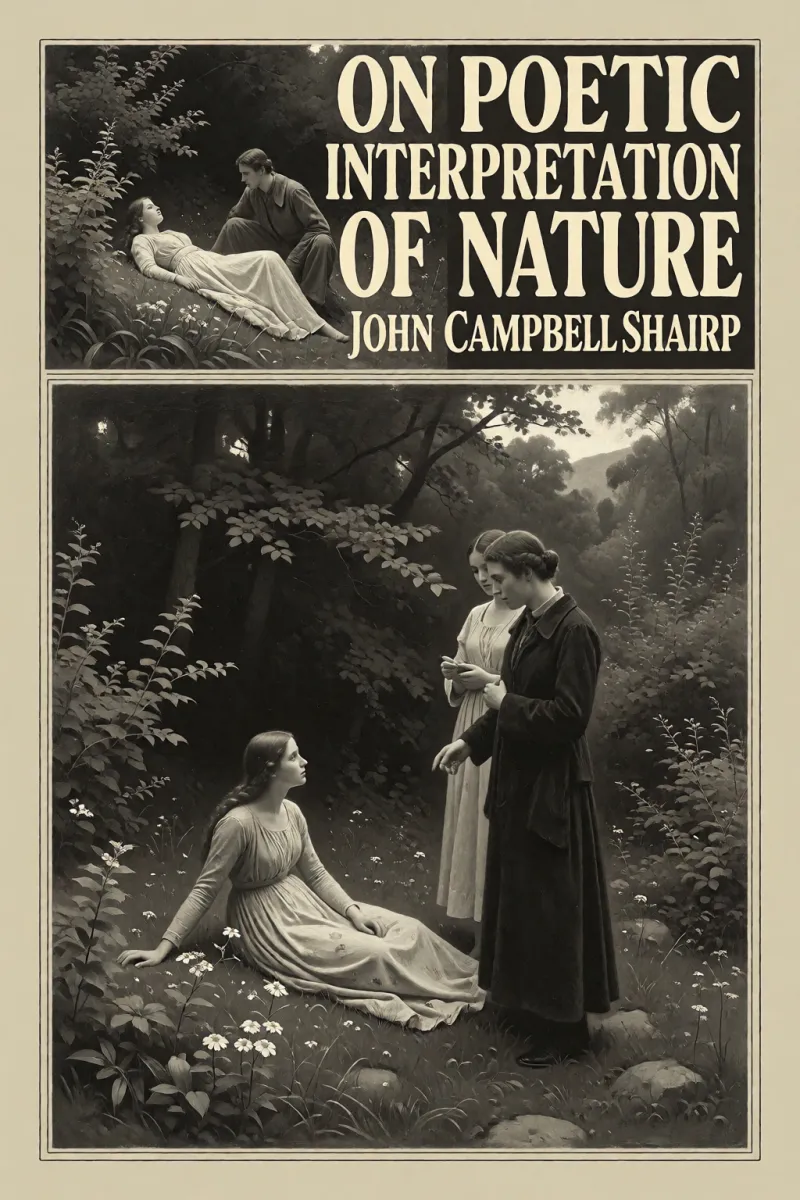 Cover of On poetic interpretation of nature by John Campbell Shairp
