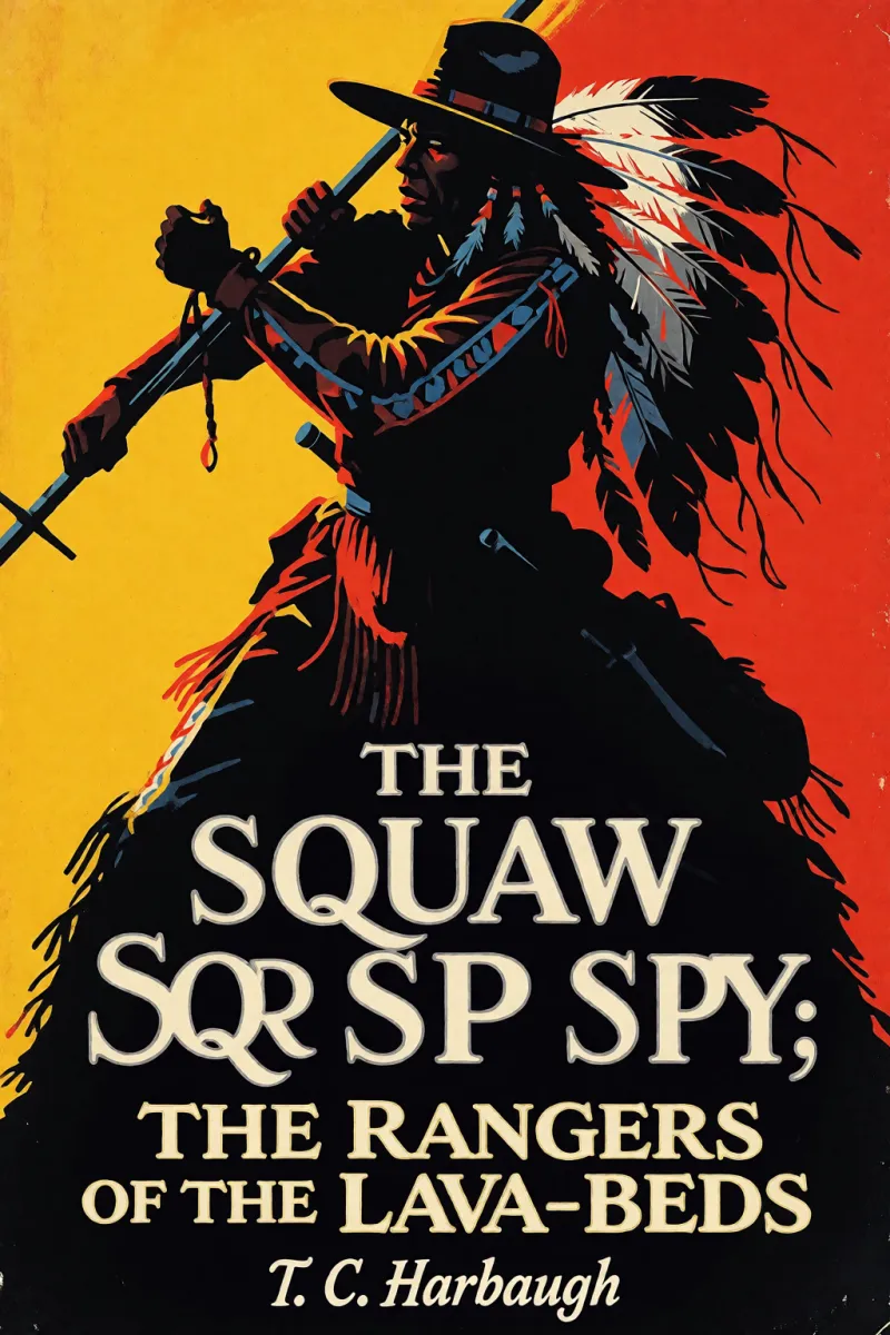 Cover of The squaw spy; or the rangers of the lava-beds by T. C. Harbaugh