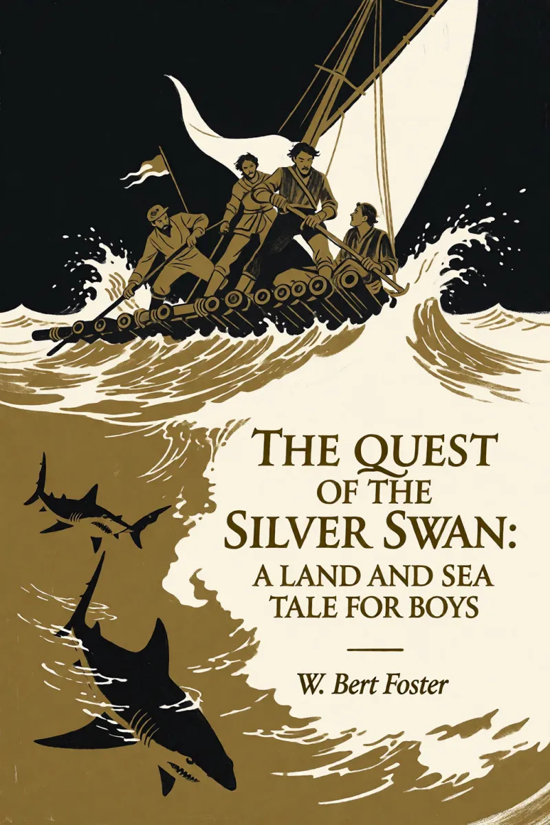 Cover of The quest of the Silver Swan: A land and sea tale for boys by W. Bert Foster