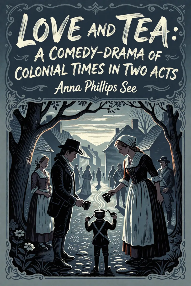 Cover of Love and tea: A comedy-drama of colonial times in two acts by Anna Phillips See
