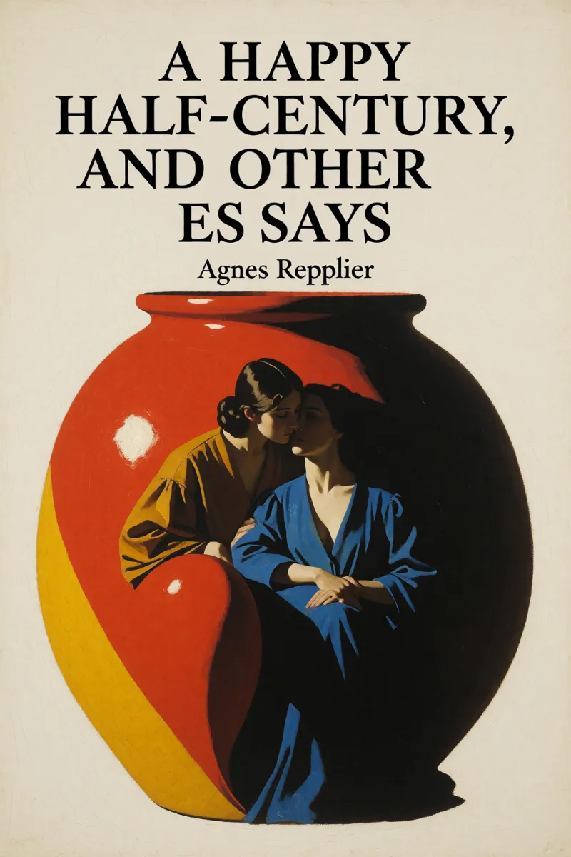 Cover of A happy half-century, and other essays by Agnes Repplier